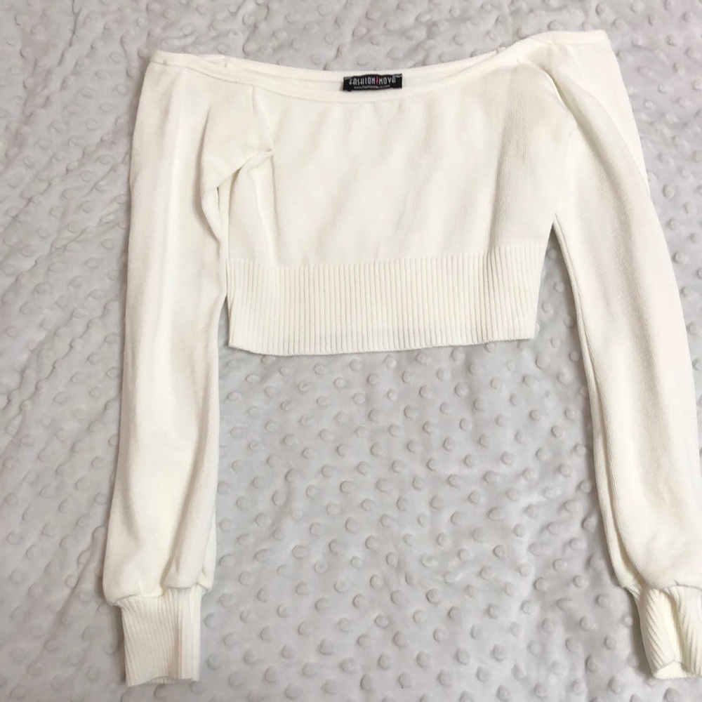 Fashion Nova off the shoulder top